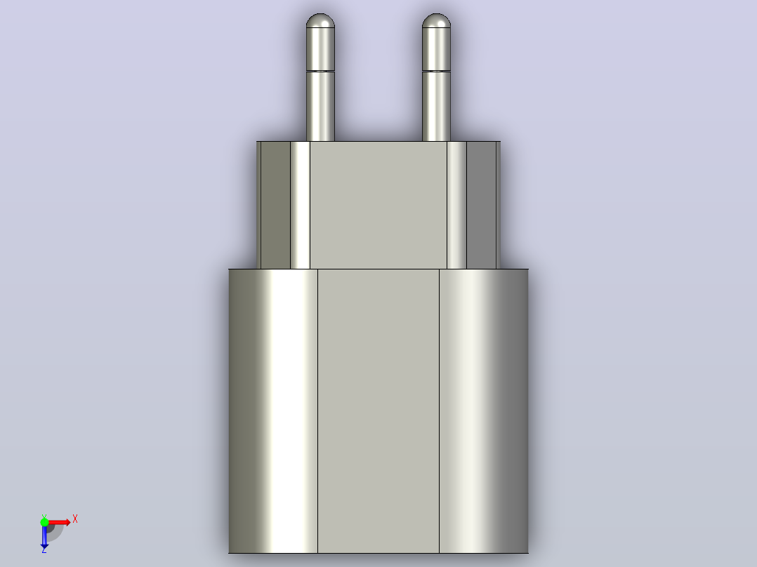 苹果品牌20w 20瓦usb-c type-c usb c type快速充电器速度俯视图