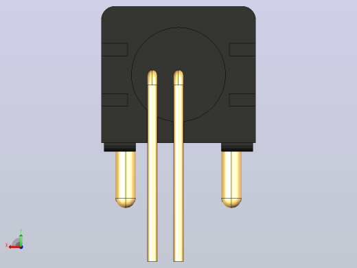 PCB面板安装90度1-RCA后视缩略图
