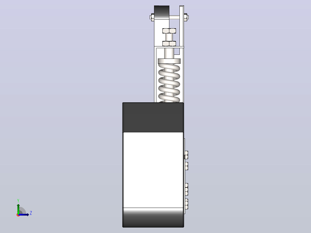 OX-210A渐进式安全钳[OX-210]左视图