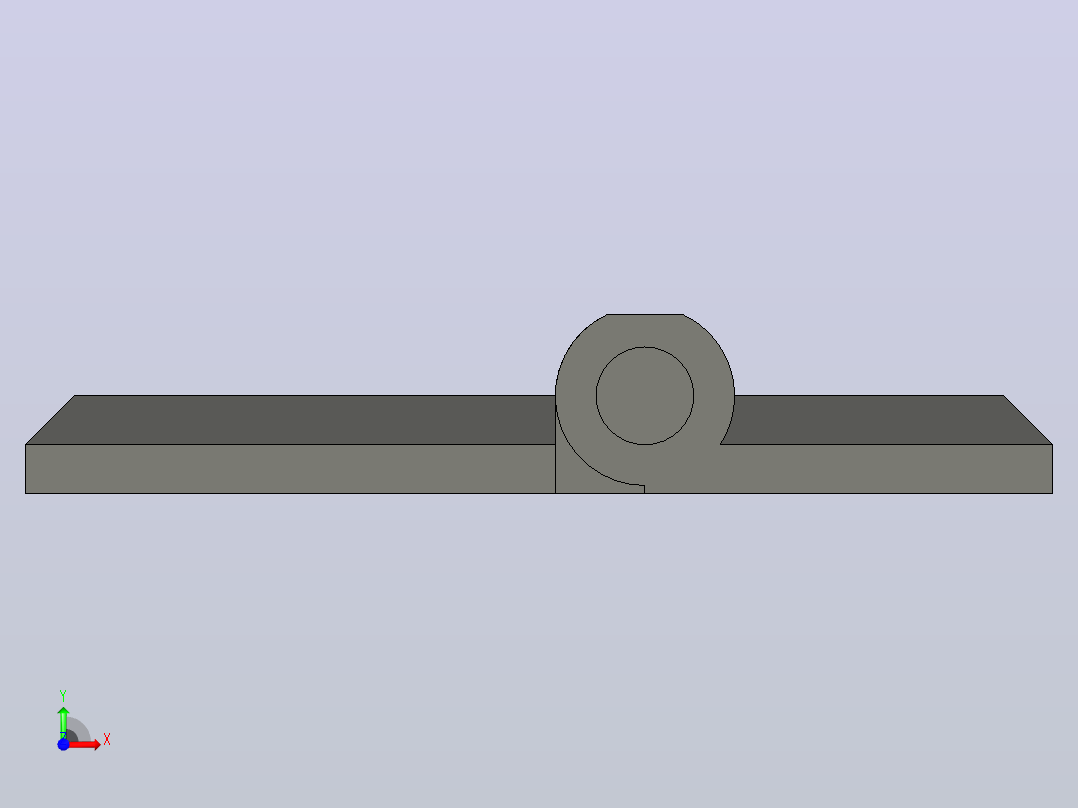叶片铰链SLDPRT 50x63 4叶片铰链前视图