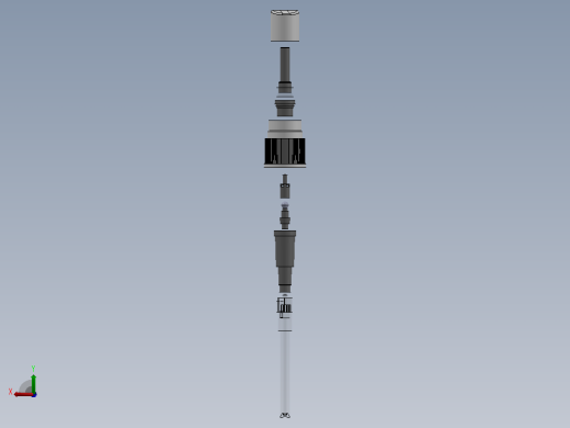 24-410螺纹雾化器喷雾器后视缩略图
