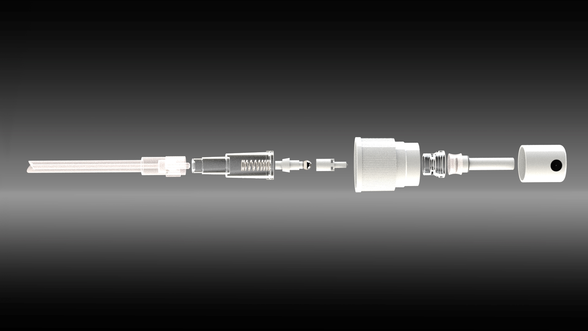 24-410螺纹雾化器喷雾器