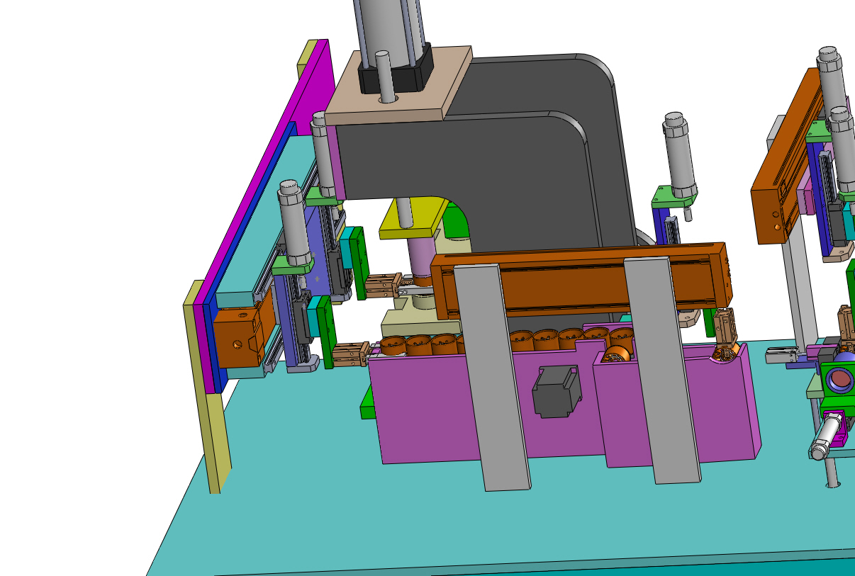 微波炉阳极组装生产线