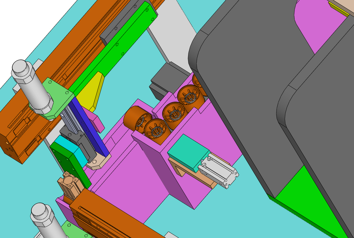 微波炉阳极组装生产线