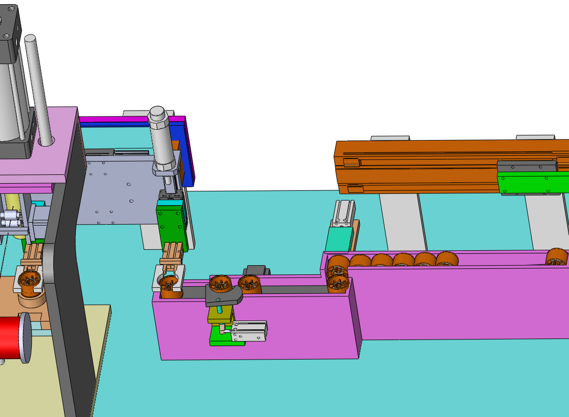 微波炉阳极组装生产线