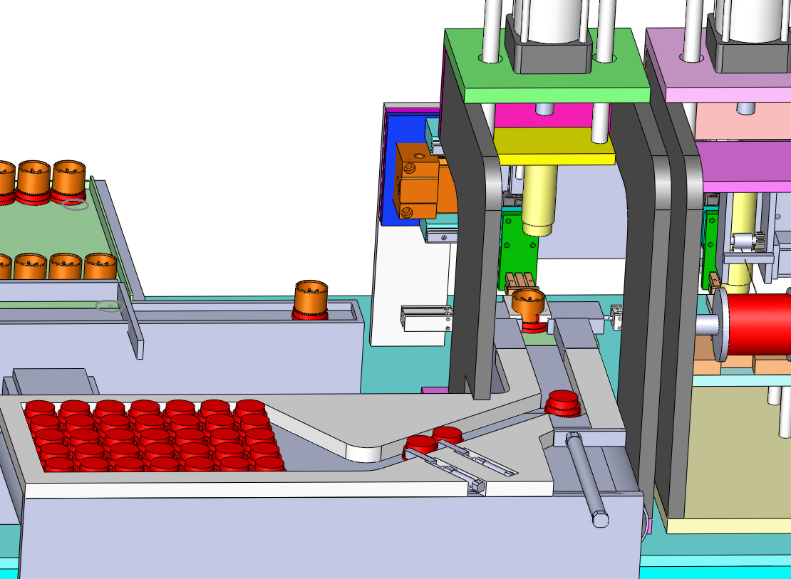 微波炉阳极组装生产线