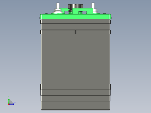 车用电池盒左视缩略图
