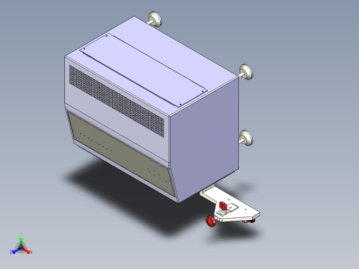 数控同轴剥线机3D图纸带CAD图 E280