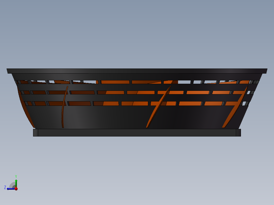 usb迷你小风扇右视图