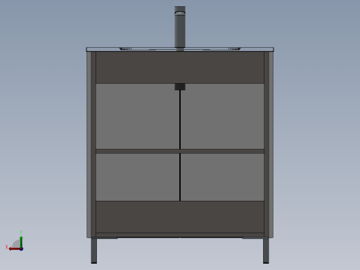 solidworks 浴室家具后视缩略图