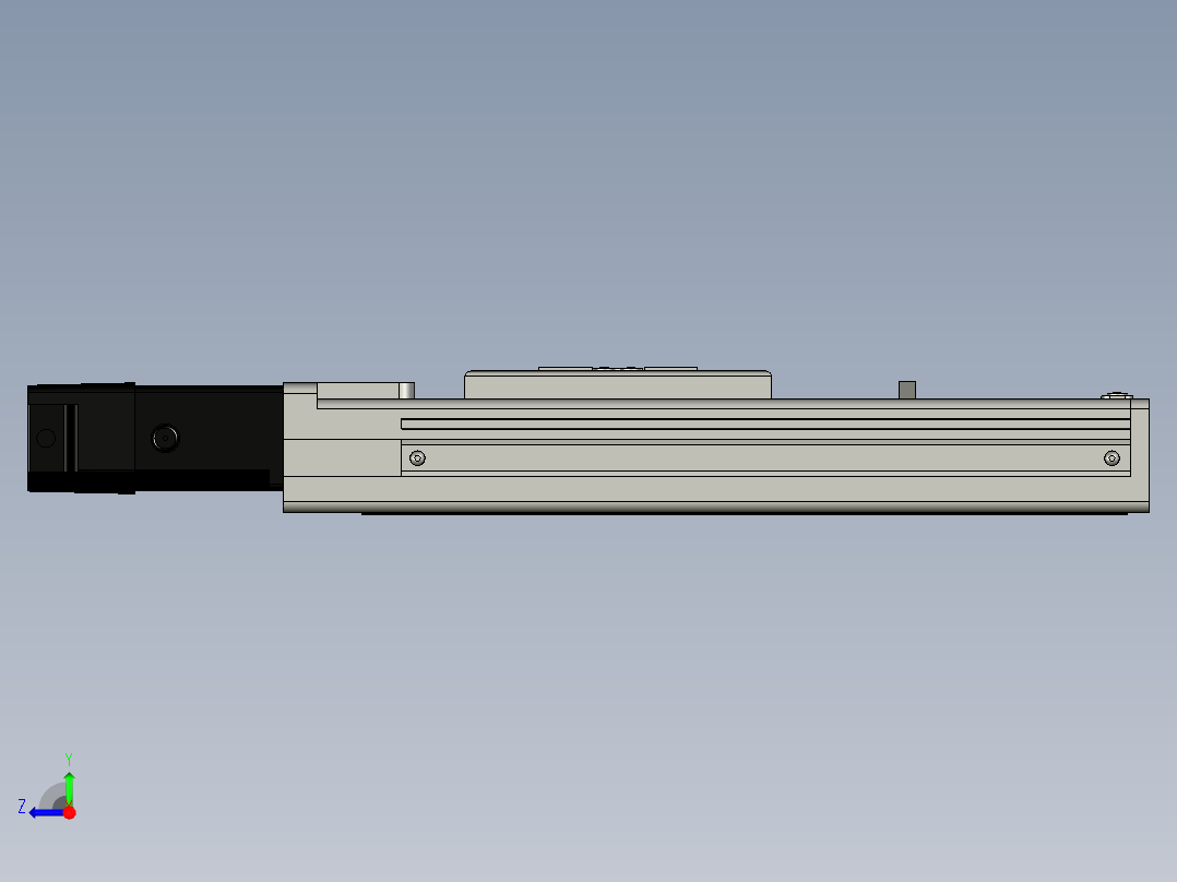 Toyo东佑达直线模组-ECH6-100-BC-反-M5右视图