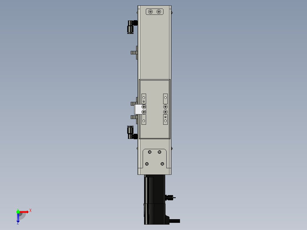 Toyo东佑达直线模组-ECH6-100-BC-反-M5俯视图