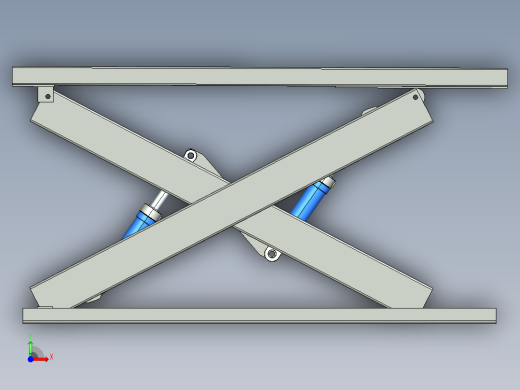 液压升降平台前视缩略图