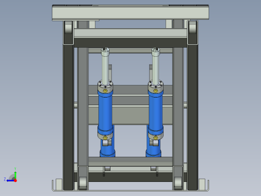 液压升降平台右视缩略图
