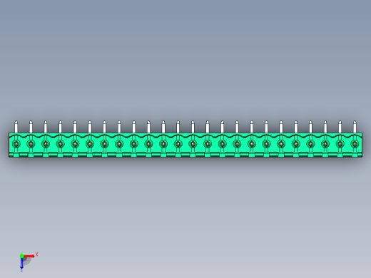 DEGSON 2EDG 系列 5.0mm 可插拔接线端子组-2EDGR-5.0-24P-14-00AH俯视缩略图