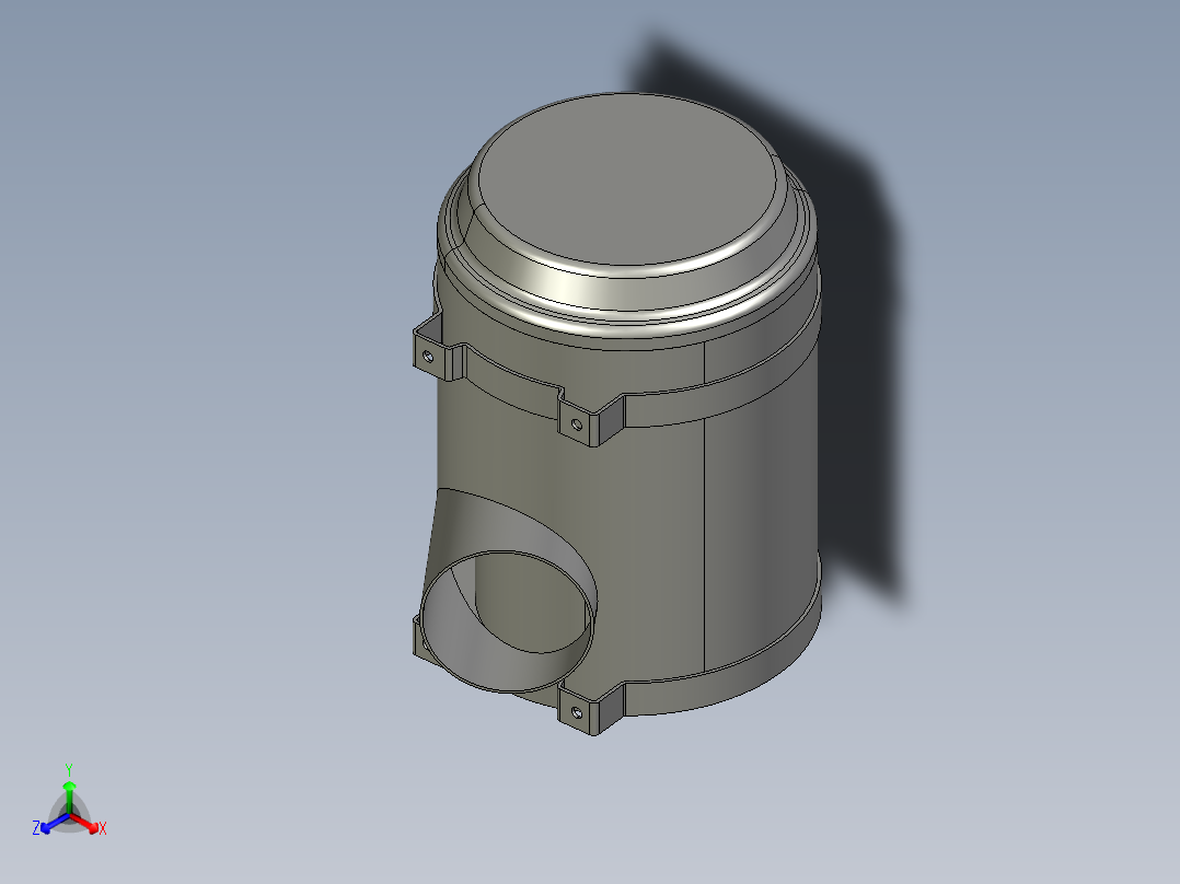 空气滤清器主视图