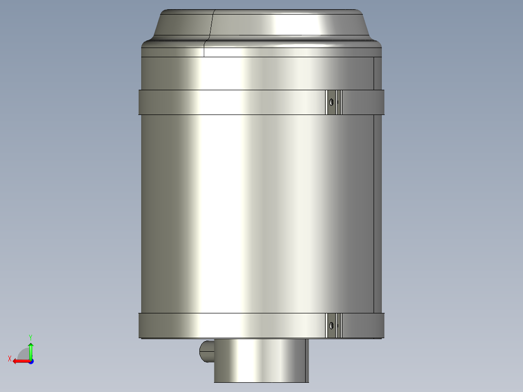 空气滤清器后视图