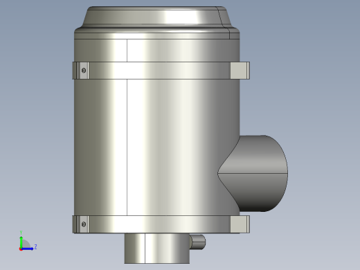 空气滤清器左视缩略图
