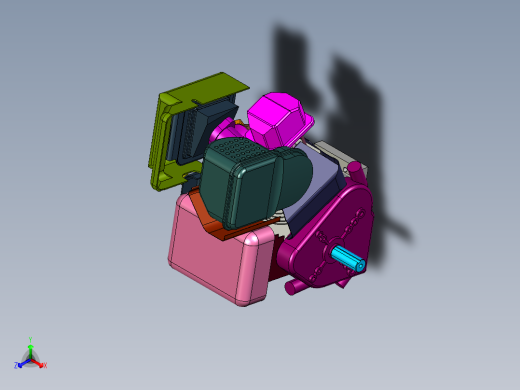 百力通汽油农机发动机intek10hp