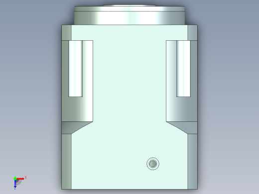 直齿孔PLX220-L1 35-114.3-200-M12.stp俯视缩略图