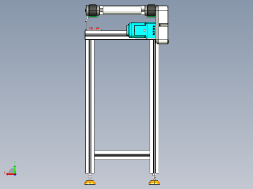 LE-XC4040-齿形同步线左边驱动后视缩略图