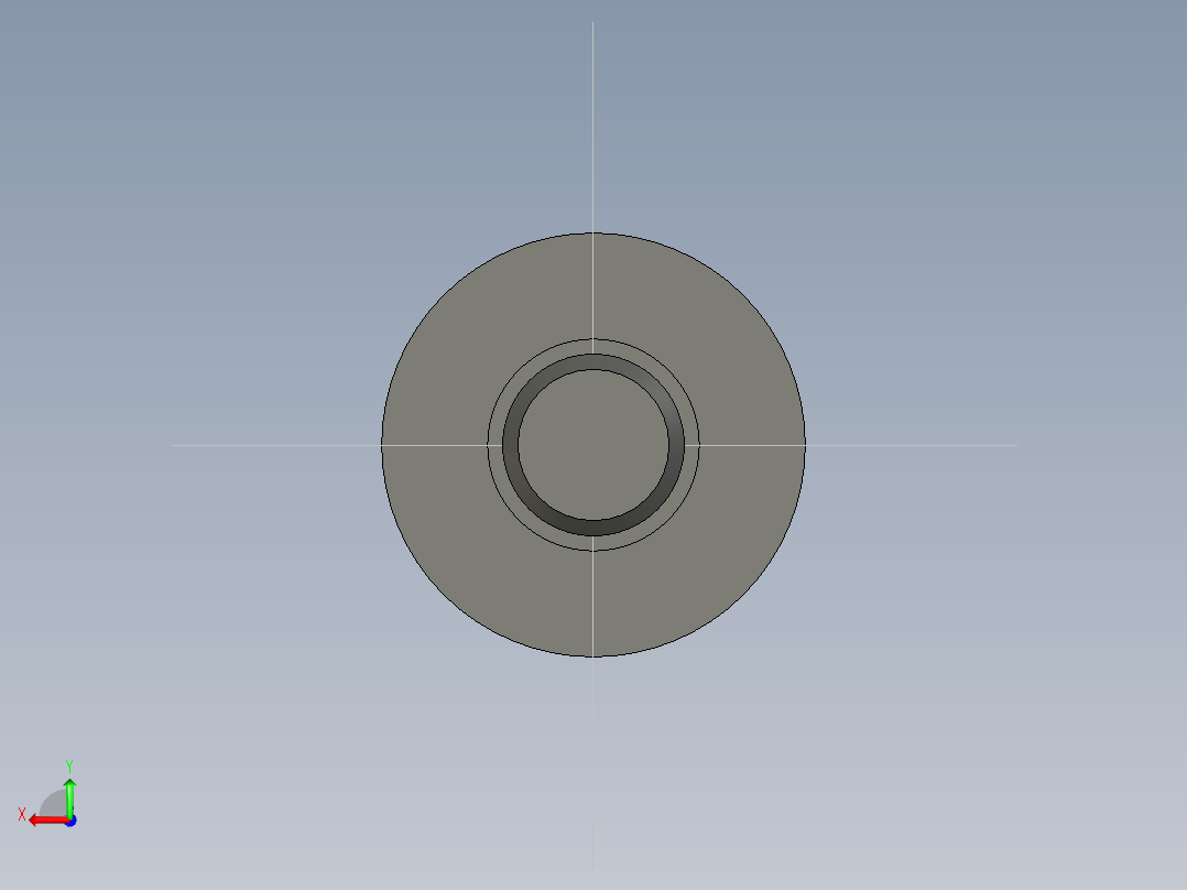 彈簧導梢SGC-3D多系列多零件图纸模型后视图
