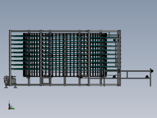 食品冷却烘培输送冷却螺旋塔1444054==115右视缩略图