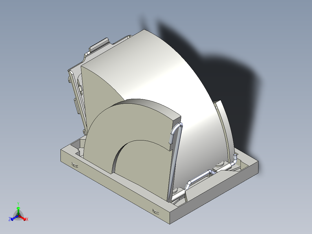 中央处理器插座LGA2011标准ILM主视图