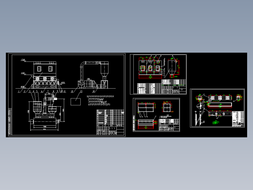 聚乙烯干燥机CAD图纸==1526522==70