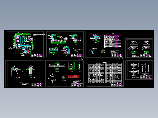 某污水处理厂全套图纸