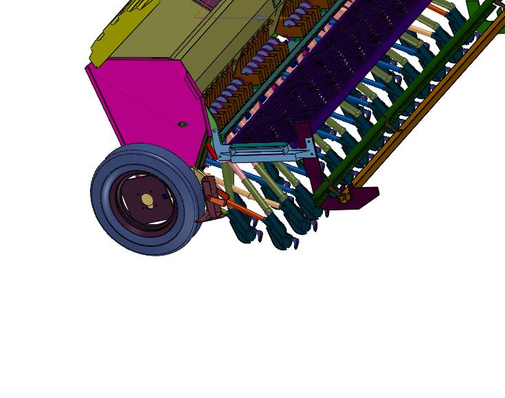 阿玛松悬挂式机械播种机