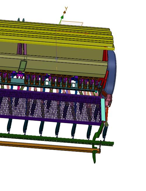 阿玛松悬挂式机械播种机
