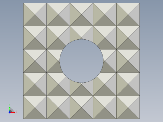 夾爪(方型)HS-3D多系列多零件图纸模型前视缩略图