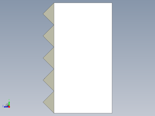 夾爪(方型)HS-3D多系列多零件图纸模型右视缩略图