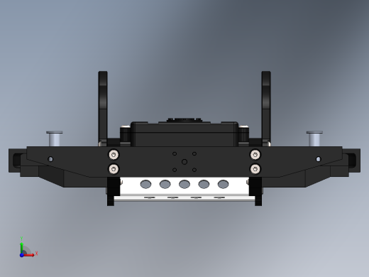 Gelande II D90铝制履带式底盘前视缩略图