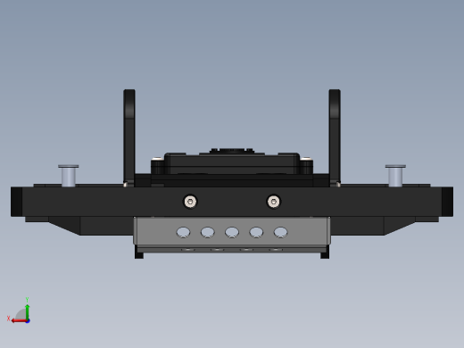 Gelande II D90铝制履带式底盘后视缩略图
