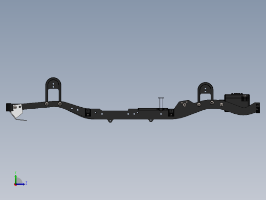 Gelande II D90铝制履带式底盘左视缩略图