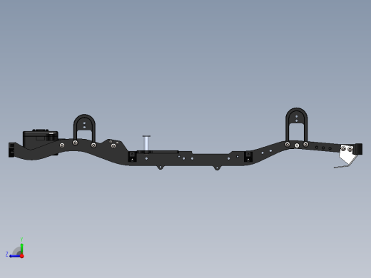 Gelande II D90铝制履带式底盘右视缩略图