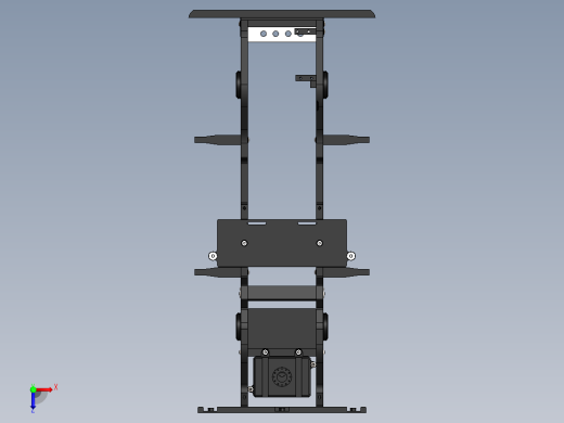 Gelande II D90铝制履带式底盘俯视缩略图