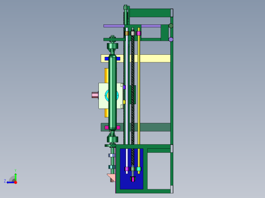 碳纤维电机转子大张力缠绕机右视缩略图