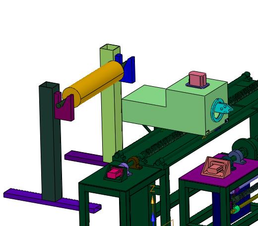 碳纤维电机转子大张力缠绕机