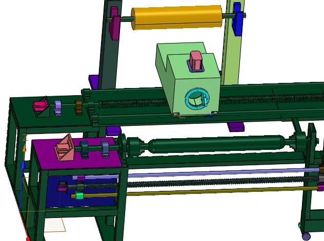 碳纤维电机转子大张力缠绕机
