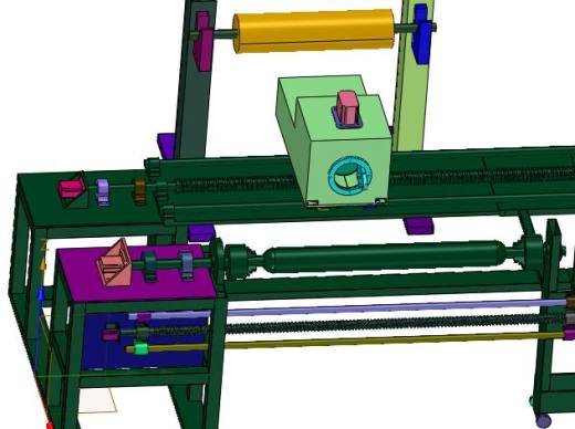 碳纤维电机转子大张力缠绕机缩略图