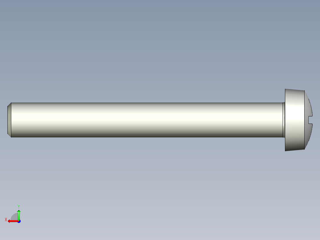 Cross_recessed_head-M5-40-20-4-9-6.stp螺钉-后视图