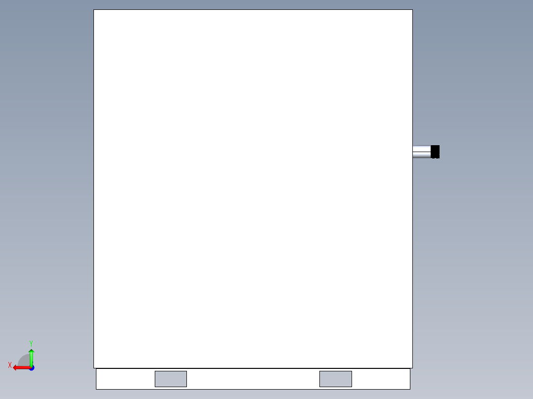 空气压缩机22KW - 37KW--stp后视图