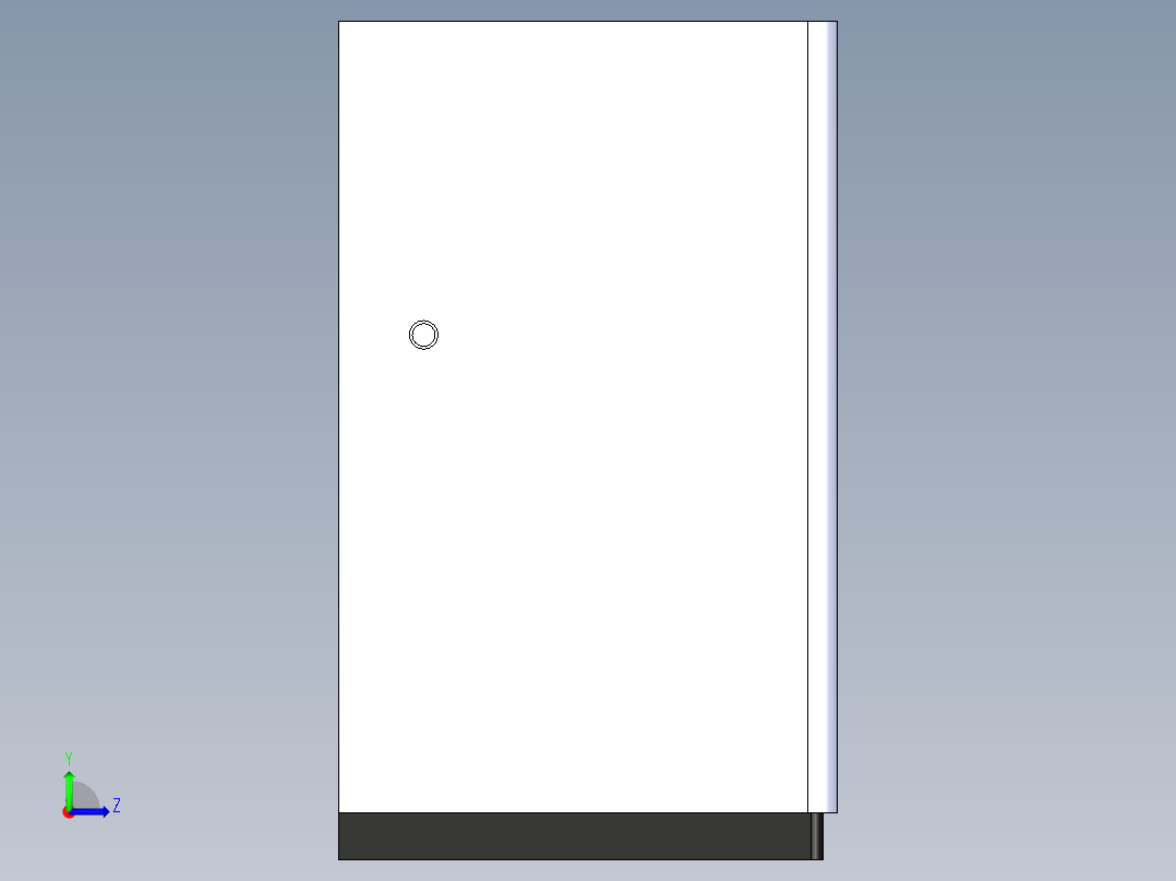 空气压缩机22KW - 37KW--stp左视图