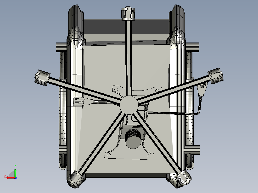 办公扶手椅 MIKE GEESSER后视图