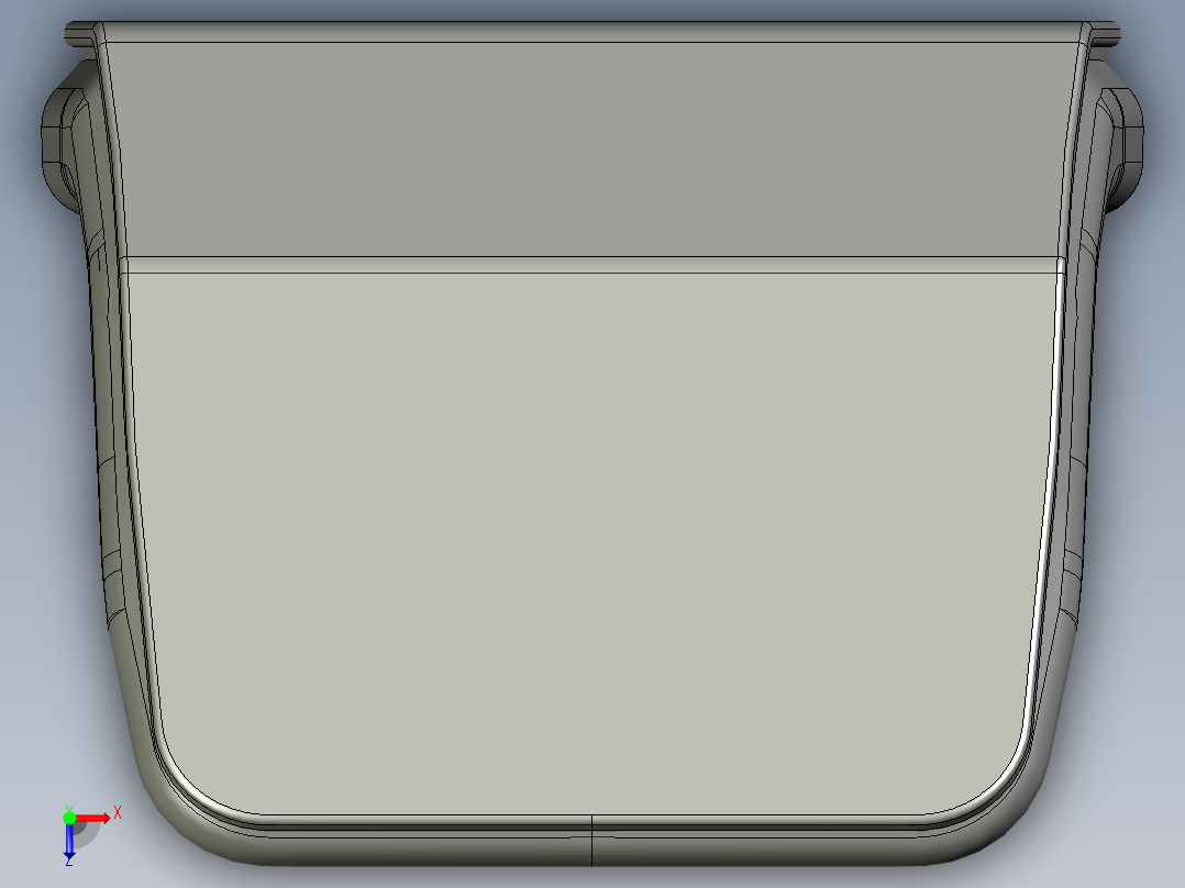 电动工程车座椅俯视图