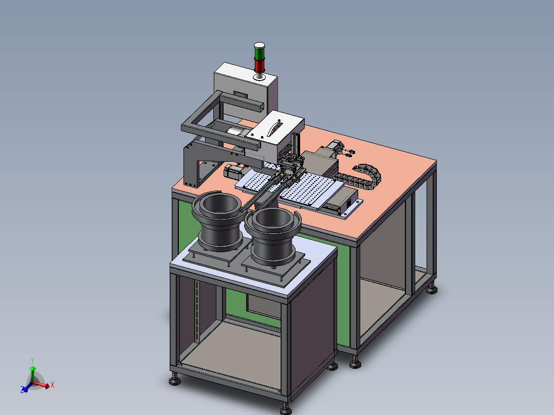 双振动盘包装机（凸轮机构）