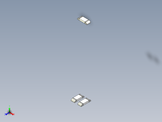 3D 打印机正等轴测缩略图